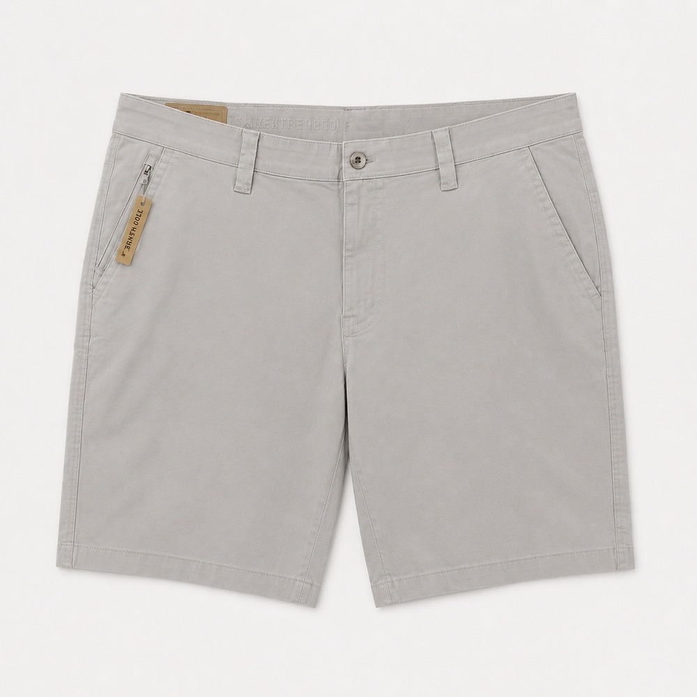 WEATHERPROOF Utility Short Mens 40 Cream W6S900SC Stretch Ripstop Flex Waist 10"